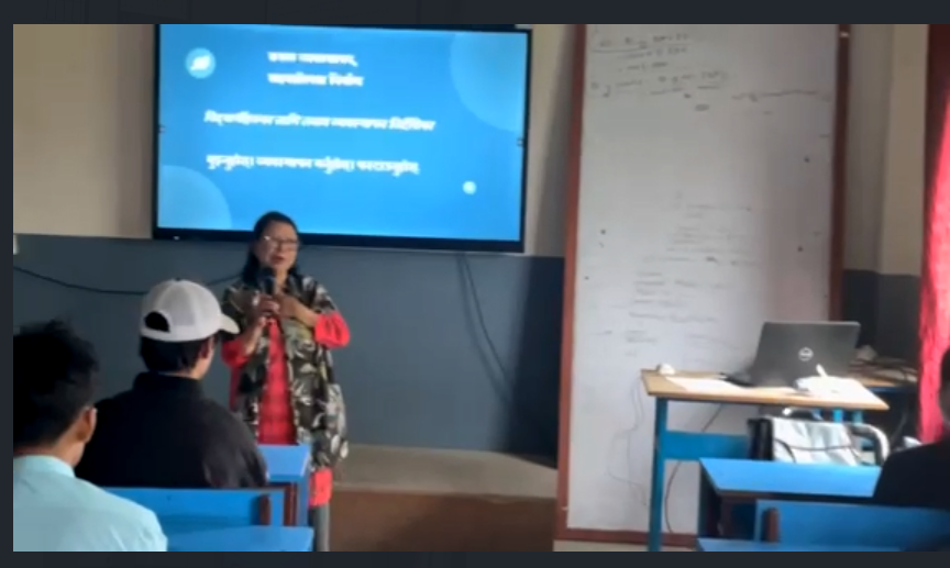Awareness Program on “Stress Management Techniques for School Students” at Lubhu Secondary School, Lubhu