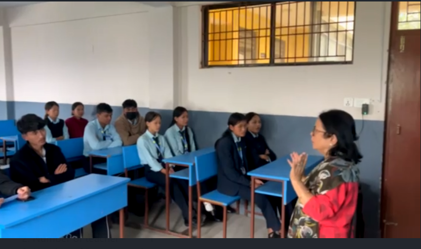Awareness Program on “Stress Management Techniques for School Students” at Lubhu Secondary School, Lubhu